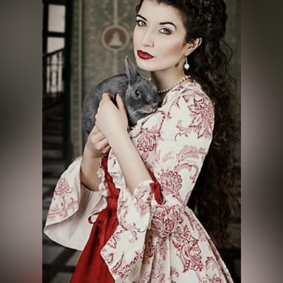 Medieval Princess Renaissance Ball Gown Cosplay Costume Halloween SZ L XL - Picture 1 of 16